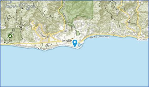 Malibu Lagoon State Beach Map - ToursMaps.com