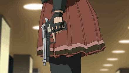 Anime Girl Gun PFP