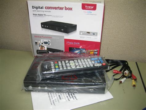 Iview 3500stbii Digital Converter Box With Recording And Media Player