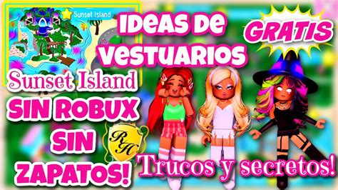 Vestuarios Gratis Para Ganar En Sunset Island Royale High En Español Youtube