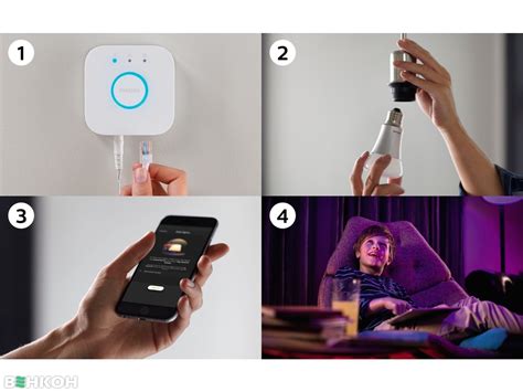 ≋ Philips Hue Color: Bridge, Dimmer, лампа E27 3шт (929002216825 ...