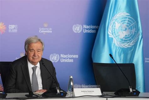 Guterres Transmite A Espanha Total Solidariedade Ap S Mau Tempo Que