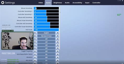 72hrs Fortnite Settings Keybinds Sensitivity Gear And Config 2025