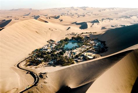 Huacachina Desert Oasis Peru Highest Sand Dunes In South America