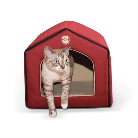 K&H Manufacturing Heated Indoor Cat House - Walmart.com - Walmart.com