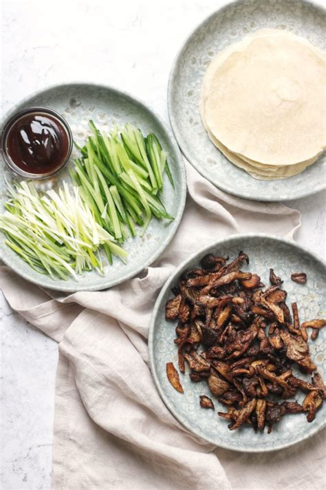 Vegan Crispy Duck Pancakes Made With Mushrooms Supper In The Suburbs