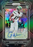 Garrett Wilson Chronicles Pb Prizm Black Signatures Green