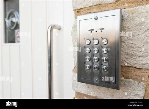door entry system high resolution stock photography  images alamy
