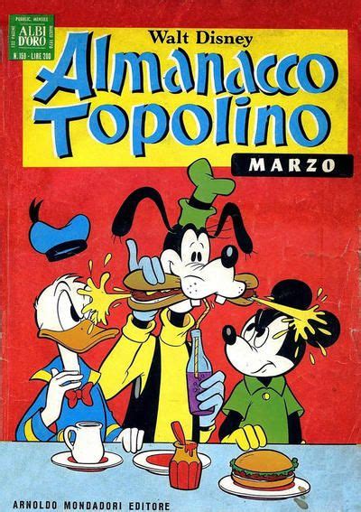 Cover For Almanacco Topolino Arnoldo Mondadori Editore Series