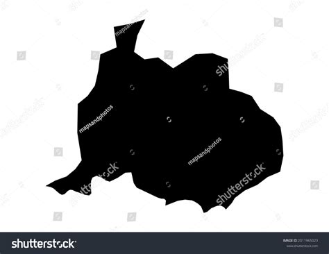 Fully Editable Detailed Vector Map Rayonazerbaijan Stock Vector