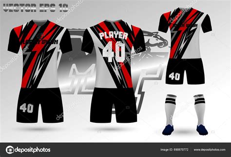 Soccer Shirt Design Stock Vector by ©Cemiwiuw 690670772