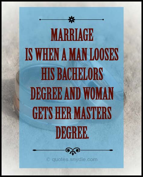 Funny Marriage Quotes with Image - Quotes and Sayings