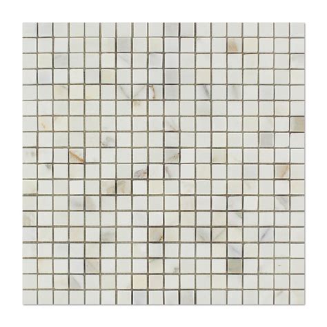 Stone And Tile Shoppe Inc Marble Grid Mosaic Wall And Floor Tile Wayfair