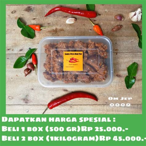 Jual Bumbu Sambel Pecel Mbok Yah Gr Sambal Kacang Khas Asli