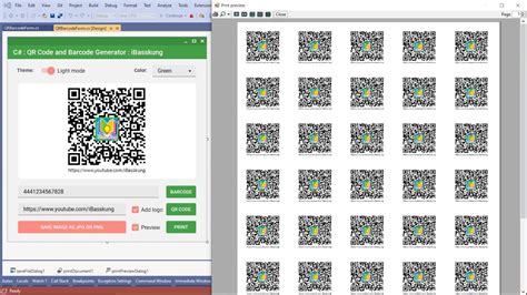 Lecture 30 How To Print Qr Code And Barcode Labels 55 Youtube