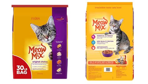 Meow Mix Original Choice Dry Cat Food recalled for potential Salmonella ...