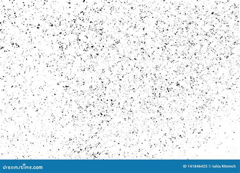 Grainy Surface Texture Vector On A White Background Black And White