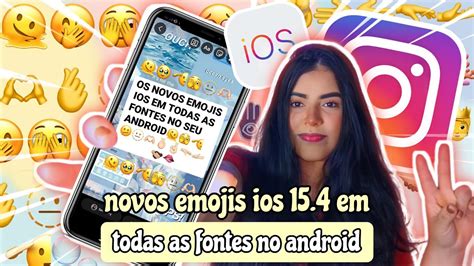 SAIU INSTAGRAM ESTILO IPHONE Emojis Ios 16 Em Todas As Fontes