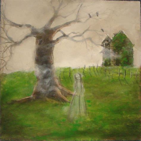 The Haunted Cottage Painting By Mya Fitzpatrick