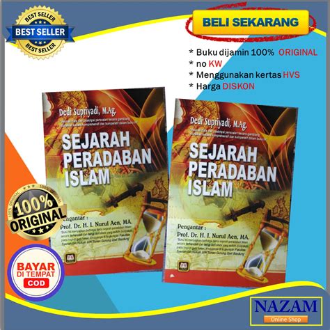 Jual Buku Sejarah Peradaban Islam Oleh Dedi Supriyadi M Ag Shopee