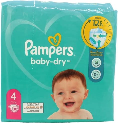 Pampers Baby Dry Size Pack Of X Nappies Total