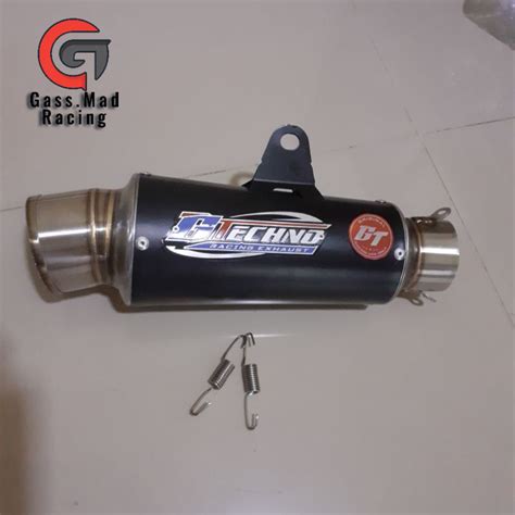 Jual Ori G Techno Knalpot Racing Tabung Silencer Inlet 38 Dan 50 Mm