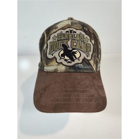 Cabela S Accessories Cabelas Duck Camp Camo Hat Cap Suede Bill