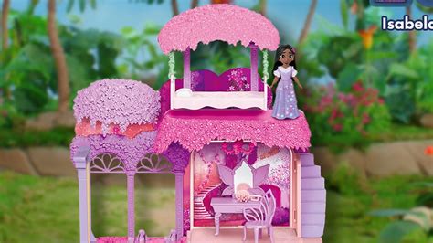 Disney Encanto Magical Casa Madrigal And Isabela Garden Room Playset