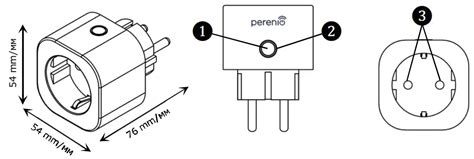 perenio PEHPL01 Power Link Socket User Guide
