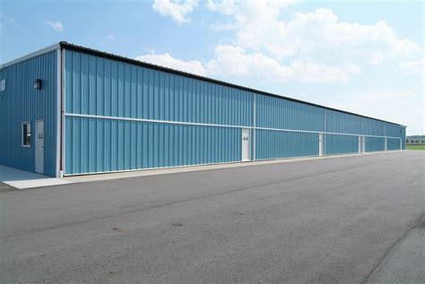 R M Steel T Hangars