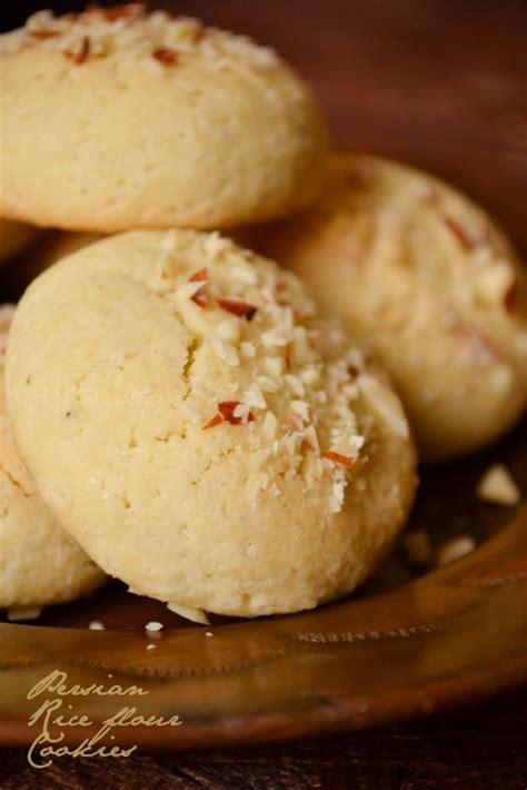 Kurryleaves Persian Rice Flour Cookies Nan Berenji Gluten Free