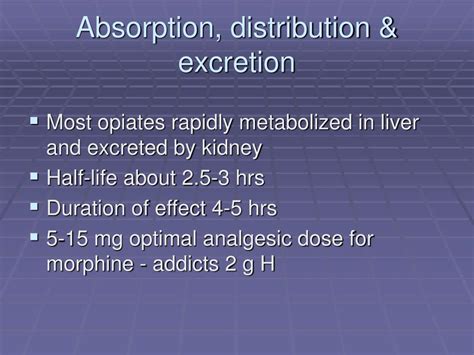 Ppt The Major Opiates Powerpoint Presentation Free Download Id 5840188