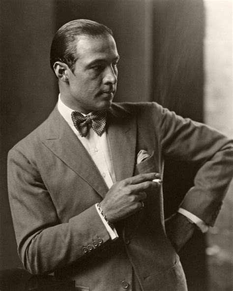 Vintage Portraits Of Rudolph Valentino S Monovisions Black