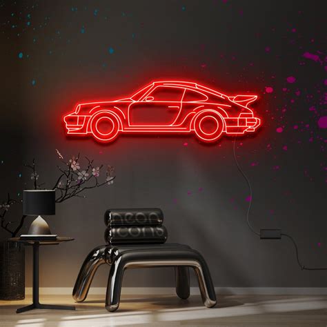 "Porsche 911 Turbo 1978" Neon Sign – Neon Icons