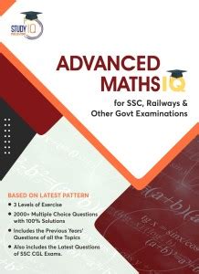 Advance Maths Book For Ssc Cgl Chsl Cpo And Other Govt Exams Buy