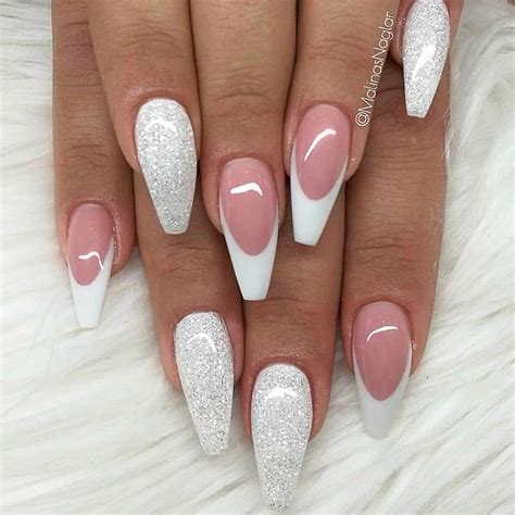 Bold And Stylish Elegant Long White Coffin Nail IDEAS BeautyCuco Blog