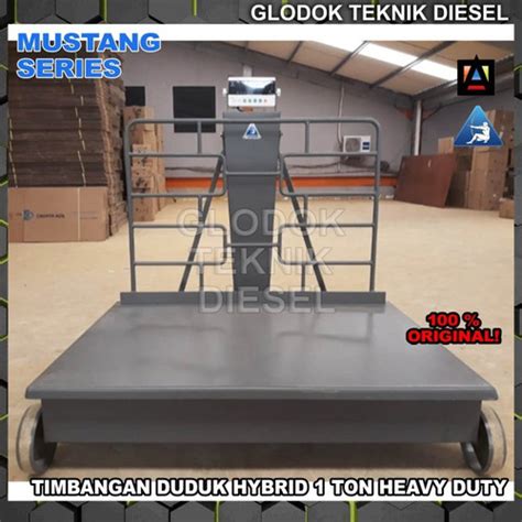 Jual Timbangan Duduk Ton Kg Mustang Alexa Heavy Duty Hybrid