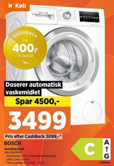 Bosch Vaskemaskine Power December Alle Tilbudsavis