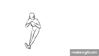 35 - Throwing a ball (animation) on Make a GIF