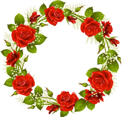 Garland Clipart Rose Picture Garland Clipart Rose