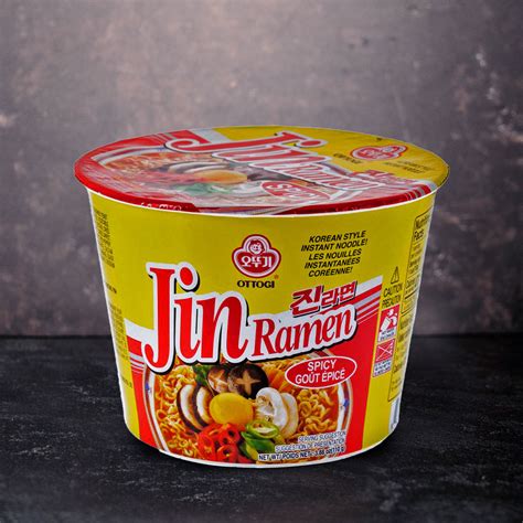 Ottogi Jin Ramen Spicy Big Cup 110g Che Gourmet