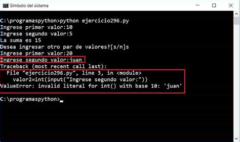 Manejo De Excepciones En Python