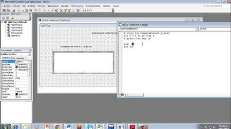 Algoritmo De Ciclo En Visual Basic Youtube