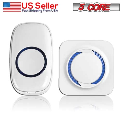 Dropship Core Wireless Doorbell Waterproof Chimes With Led Ring