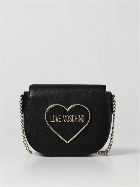 Love Moschino Borse A Tracolla Borsa In Pelle Sintetica Con Cuore