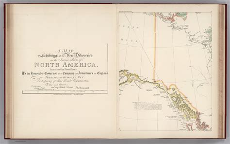 Facsimile A Map Exhibiting All The New Discoveries In The Interior Parts Of North America