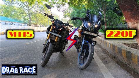 The Legendary Pulsar F Bs Vs Yamaha Mt V Drag Race