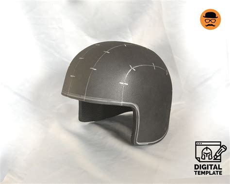 Diy Basic Army Helmet Template For Eva Foam Etsy Uk