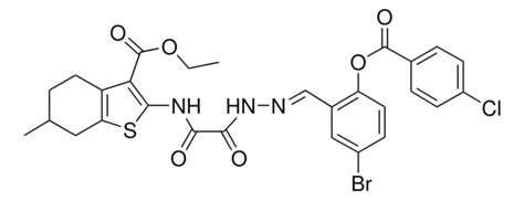 Ethyl E Bromo Chlorobenzoyl Oxy Benzylidene