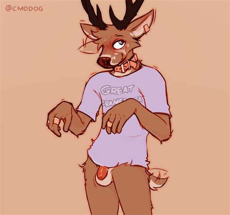 Rule 34 2022 Anthro Antlers Balls Band Aid Bandage Biped Blush